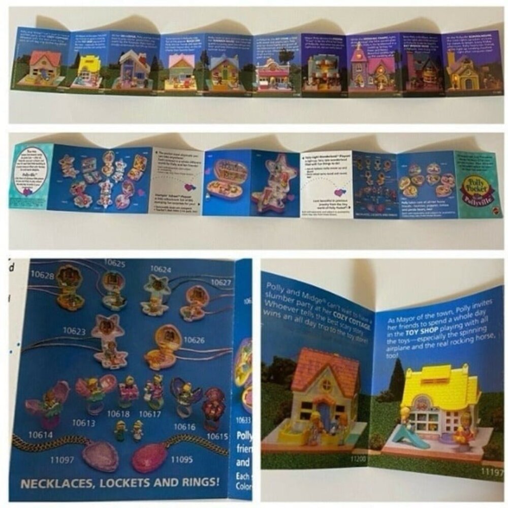 Bluebird Vintage Polly Pocket Brochure